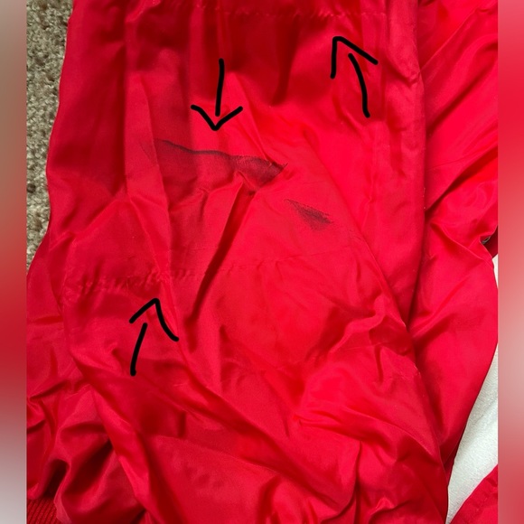 Vintage Walt Disney Character Fashion Red Bomber Mickey Mouse Jacket - Picture 9 of 10